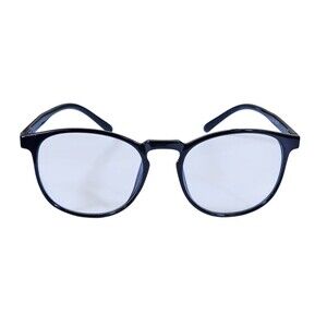 Ousudela Unisex Black Eyeglasses 1940 50/18 142 Demo Lenses NIB